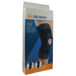 Owijana orteza kolana z regulacją kąta zgięcia i szynami bocznymi 7120 Orliman