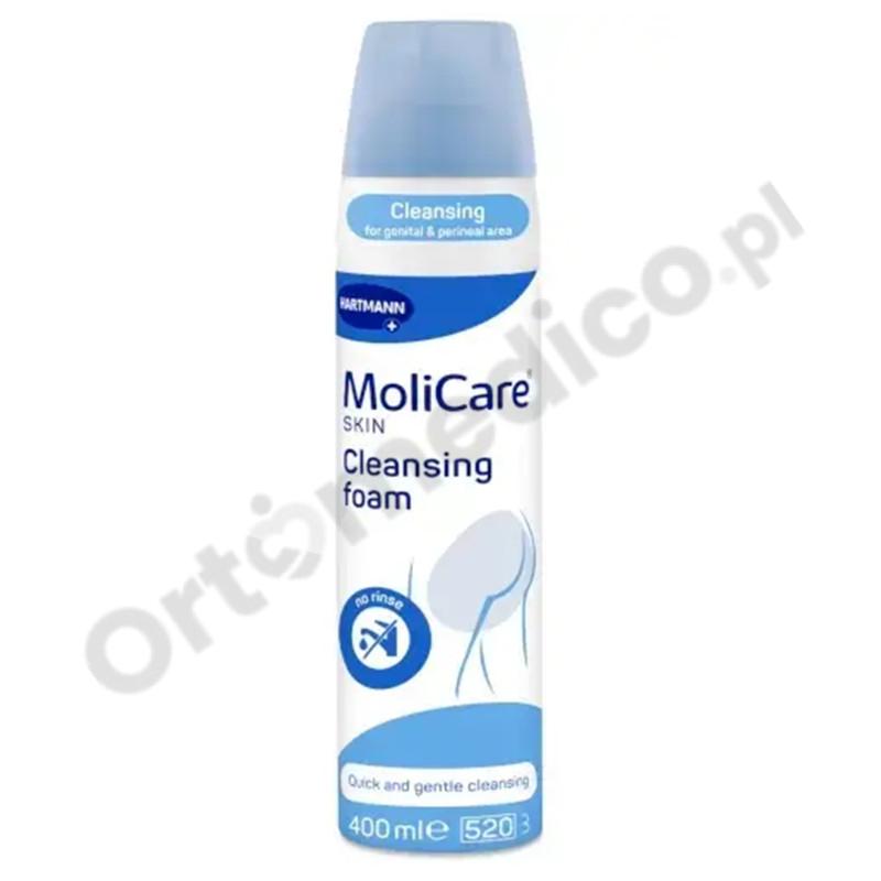 MoliCare Skin pianka do oczyszczania skóry bez użycia wody 400 ml