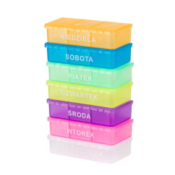 Kasetka Pojemnik na leki tygodniowa/3 dawki Balanssen