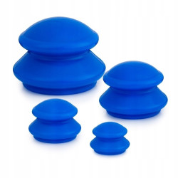 Silikonowe Bańki Do Masażu Zestaw 4 szt. Balanssen