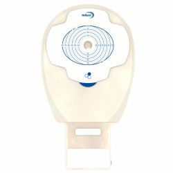 X1D1A33S Worek Jednoczęściowy Ileostomijny Aurum Plus Drainable 60-80mm 13mm Maxi Z Miodem Manuka  Przezroczysty Welland