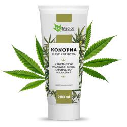 Maść konopna na suchą skórę EkaMedica 200 ml
