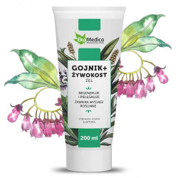 Żel gojnik + żywokost odprężający na mięśnie i stawy EkaMedica 200 ml