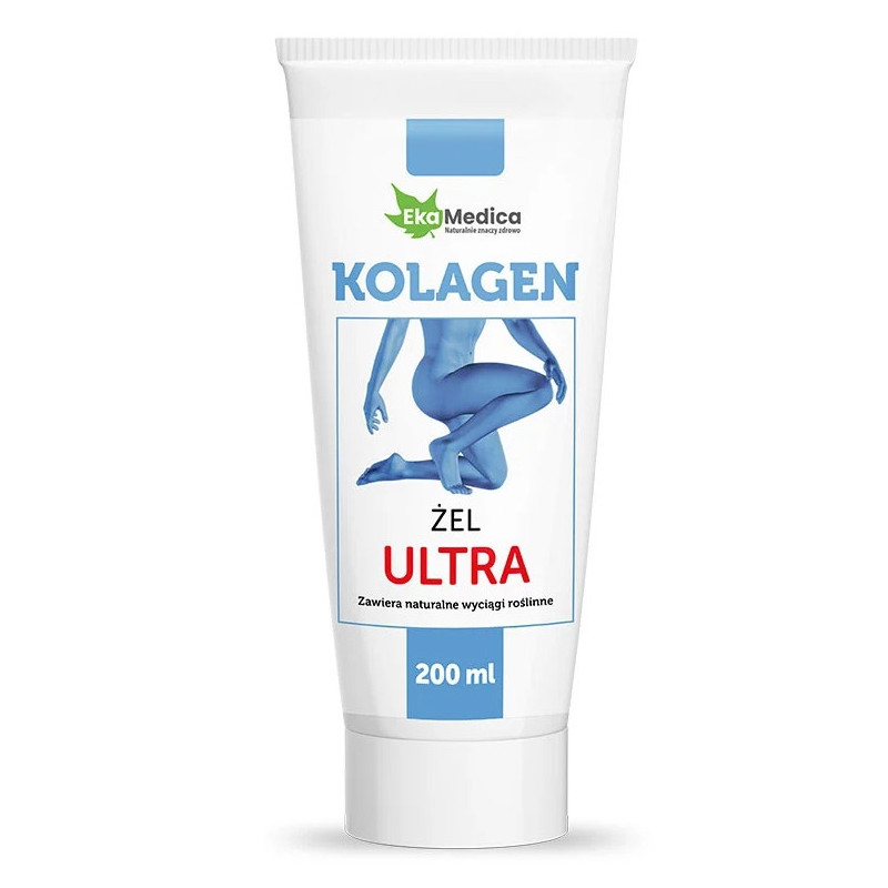 Żel kolagen ultra chłodzący na stawy, kości i ścięgna EkaMedica 200 ml