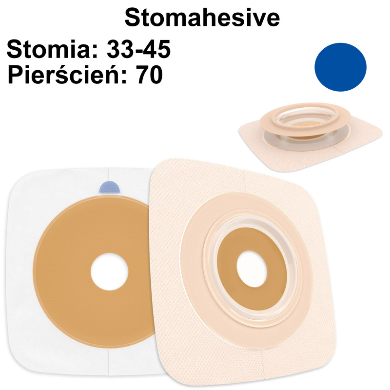 421032 Płytka Stomijna ConvaTec Natura Stomahesive Plastyczna Akordeonowa  70 mm