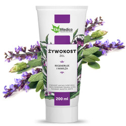 Żel z żywokostu na podrażnioną skórę nawilżający EkaMedica 200 ml