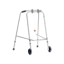 Balkonik aluminiowy z kulką – składany, dwukołowy AR-009 ARmedical