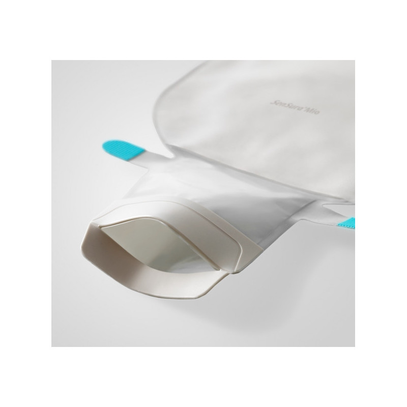 104510 Worek Stomijny Jednoczęściowy Sensura Mio MAXI 510 ml, 10-55mm Otwarty Naturalny Szary z Okienkiem Coloplast