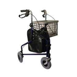 Trójkołowy balkonik AR-004 ARmedical z koszykiem i torbą Trójkołowy balkonik AR-004 ARmedical z koszykiem i torbą