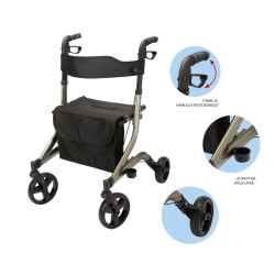 Podpórka Rehabilitacyjna AR-007 ARmedical 4-kołowa, Aluminiowa DYNAMIC