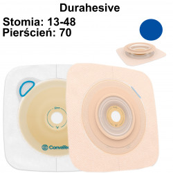 421637 Płytka Stomijna ConvaTec Natura Durahesive Plastyczna Akordeonowa Convex70mm