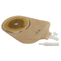AUFL115 Worek Urostomijny Jednoczęściowy 15-60mm Aurega 1 Urostomy Beżowy Cortmed