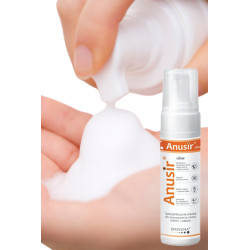 AC225 Pianka Gojąco-Oczyszczająca Do Skóry Wokół Stomii i Odbytu Hemoroidy 225 g Pielęgnacja Skóry Podrażnionej Anusir Clean