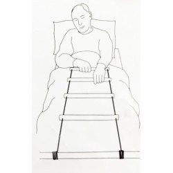 Drabinka Łóżkowa Do Ćwiczeń i Podciągania się 5- Szczeblowa Tylmed