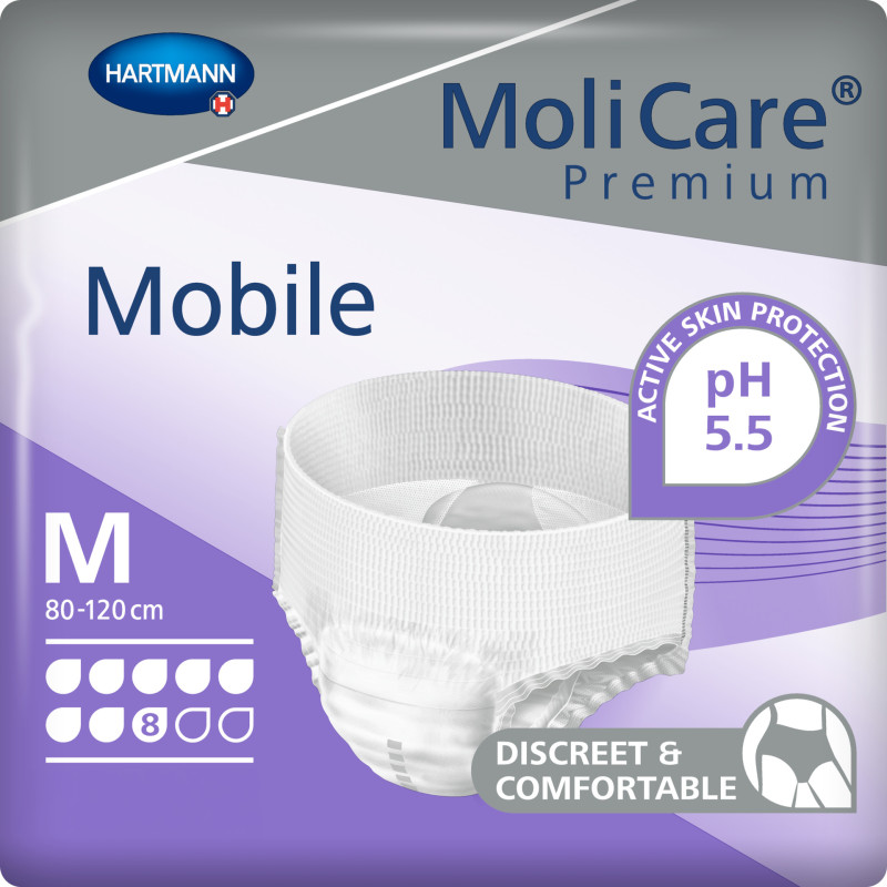 MoliCare Premium Mobile 8K majtki chłonne dla osób starszych wciągane