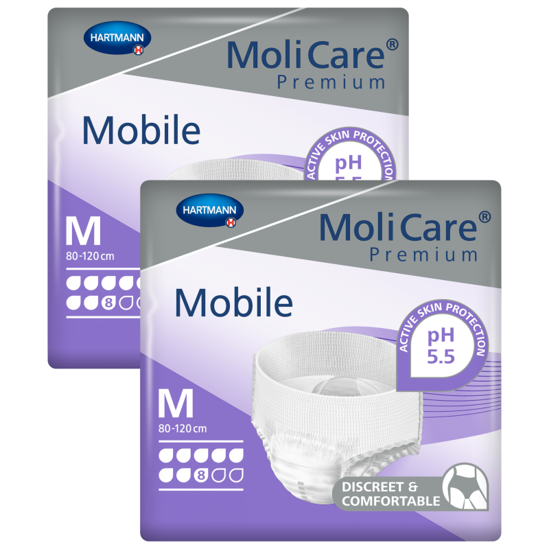 MoliCare Premium Mobile 8K majtki chłonne dla osób starszych wciągane