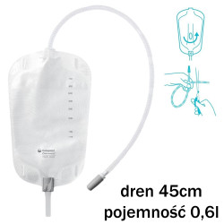 051700 Worek Conveen Do Zbiórki Moczu Dren 45cm pojemność 0,6l Coloplast 051700 Worek Conveen Do Zbiórki Moczu Dren 45cm pojemność 0,6l Coloplast