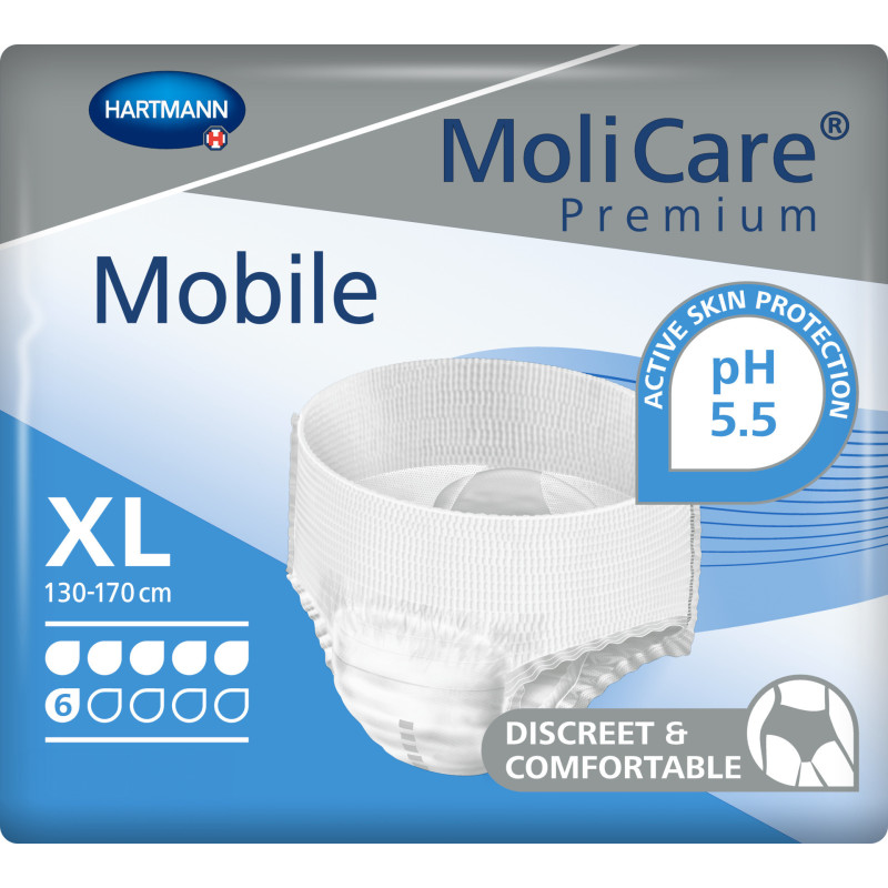 Hartmann MoliCare Premium Mobile 6K bielizna chłonna majtki chłonne dla dorosłych