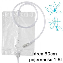 【超お買い得！】 Dren Moczu Zbiórki Do Conveen Worek 050620 90cm, 1 pojemność ライト・ランタン
