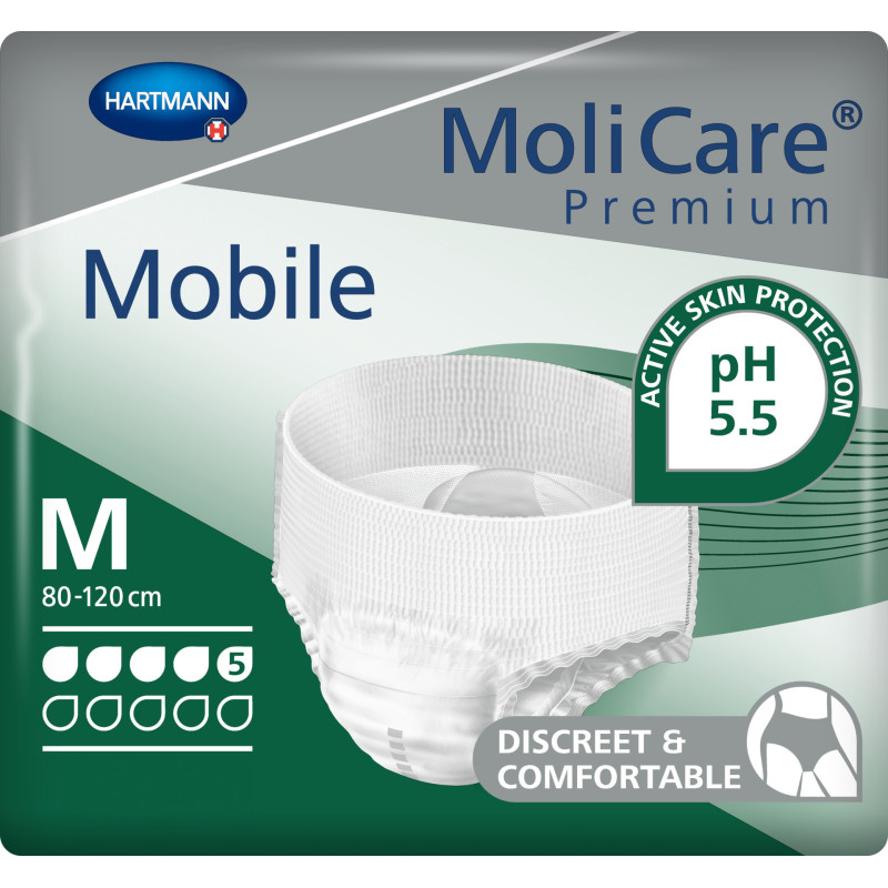 MoliCare Premium Mobile 5K majtki chłonne wciągane na nietrzymanie moczu