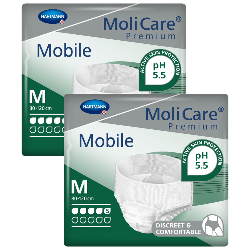 MoliCare Premium Mobile 5K majtki chłonne wciągane na nietrzymanie moczu