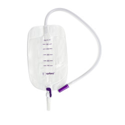 11061901 Worek Do zbiórki Moczu 0,35 L Dren 30 cm Leg Bag Premium Przezroczysty MBH QUFORA