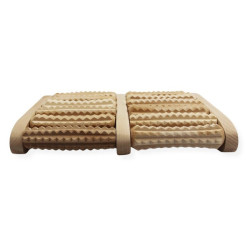 Drewniany Masażer Do Stóp i Dłoni Siedmiorzędowy 14 Rolek ms-07 Tylmax