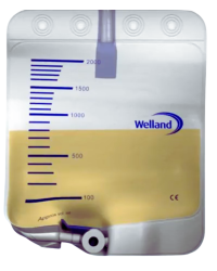 ND700 Worek Do Zbiórki Moczu Na Noc 2000ml dren 118 cm Welland