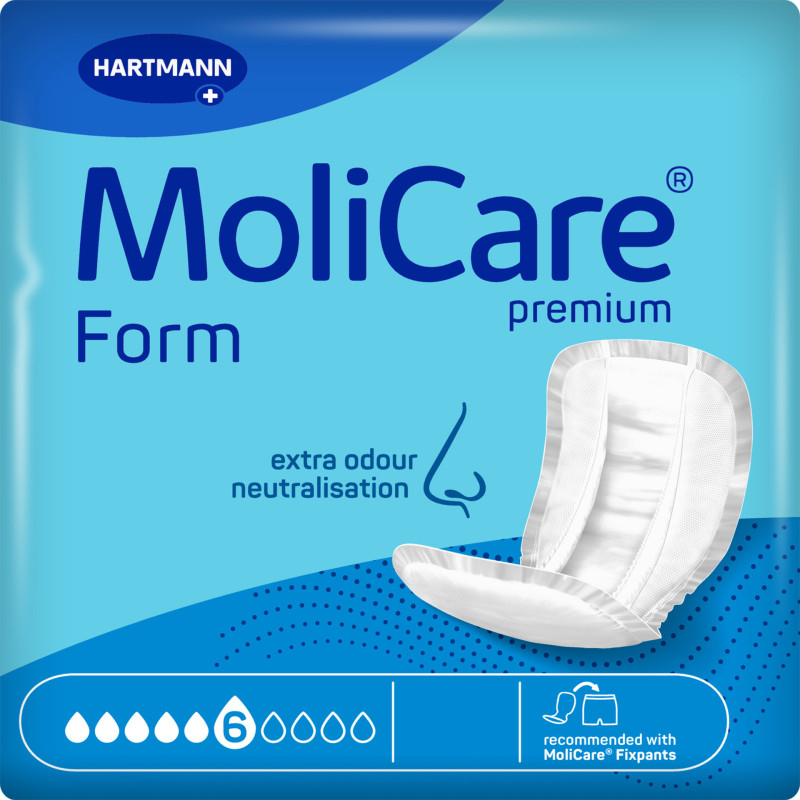 MoliCare Premium Form 6K wkłady anatomiczne pieluchy na nietrzymanie moczu