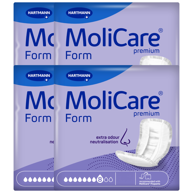 MoliCare Premium Form 8K pieluchy wkłady anatomiczne bardzo chłonne