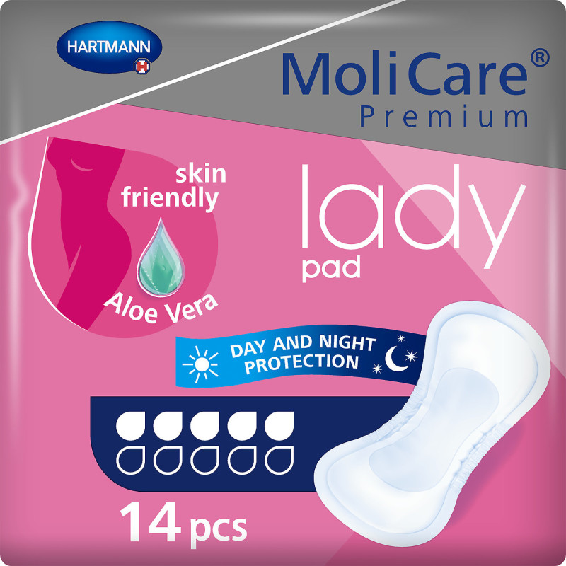 MoliCare Premium Lady Pad 5K wkłady anatomiczne chłonne dla kobiet