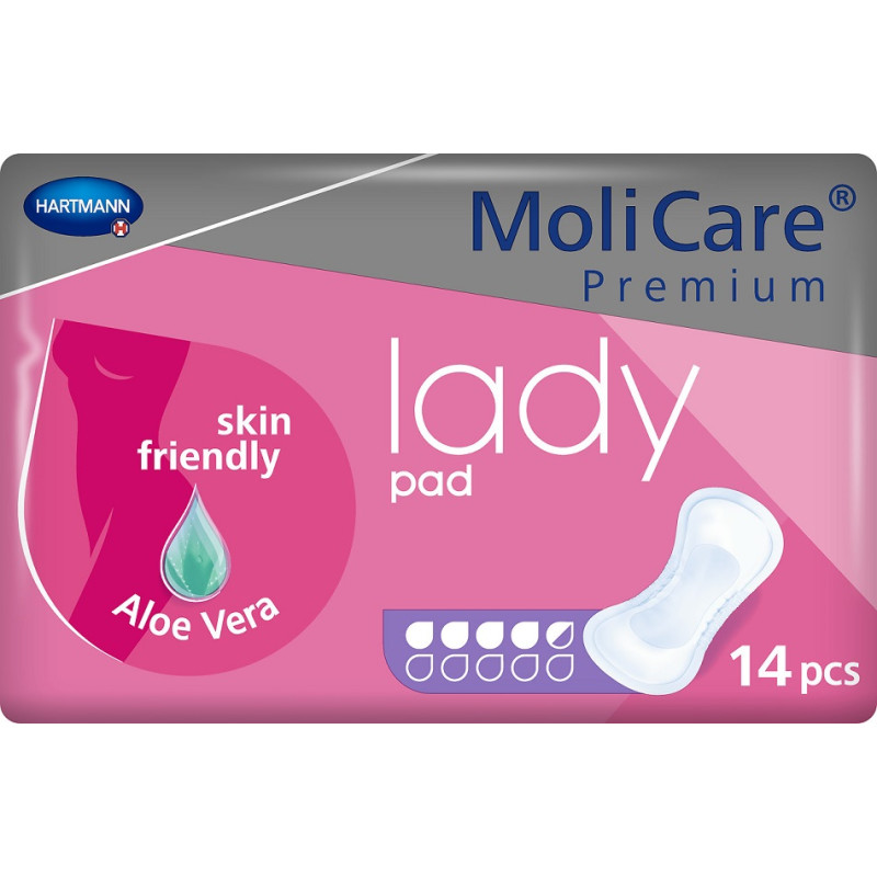 Molicare Premium Lady Pad 4,5K wkładki urologiczne chłonne dla kobiet