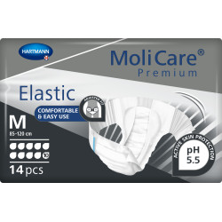 MoliCare Premium Elastic 10K pieluchomajtki dla osób leżących na noc