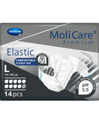 MoliCare Premium Elastic 10K pieluchomajtki dla osób leżących na noc