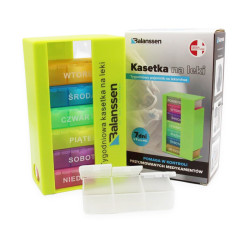 Kasetka Pojemnik Na Leki Wieża Tygodniowa 3 Dawki Balanssen