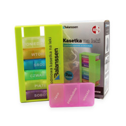 Kasetka Pojemnik Na Leki Wieża Tygodniowa 3 Dawki Balanssen