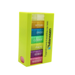 Kasetka Pojemnik Na Leki Wieża Tygodniowa 3 Dawki Balanssen