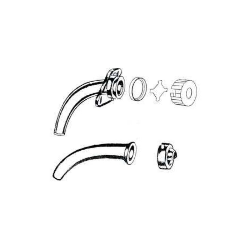 Rurka tracheostomijna Bez Otworu Zestaw IVA L Demed