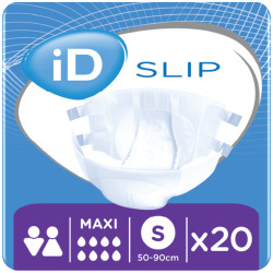 iD Slip Maxi pieluchomajtki dla seniora na rzep S
