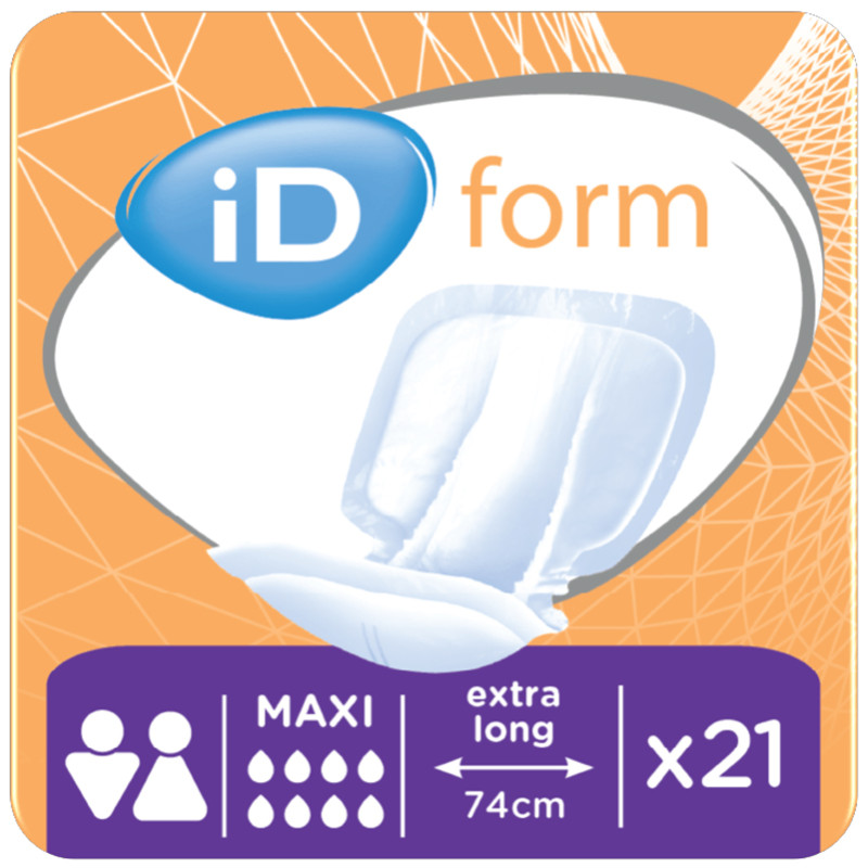 iD Expert Form Maxi pieluchy anatomiczne bardzo chłonne także na noc unisex