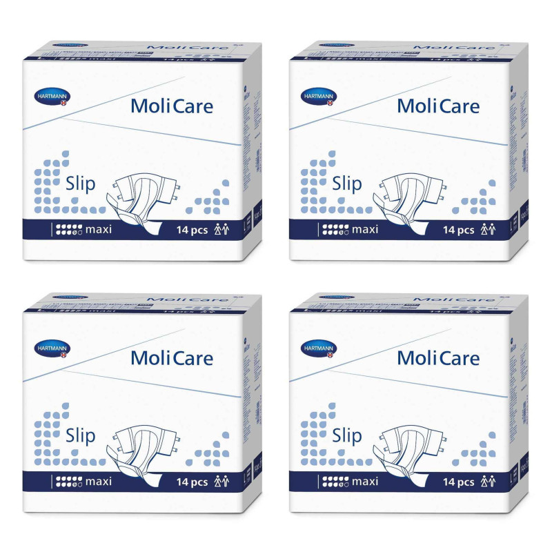 Pieluchomajtki MoliCare Premium Slip Maxi 9K Pampersy Dla Osoby Leżącej Bardzo Chłonne