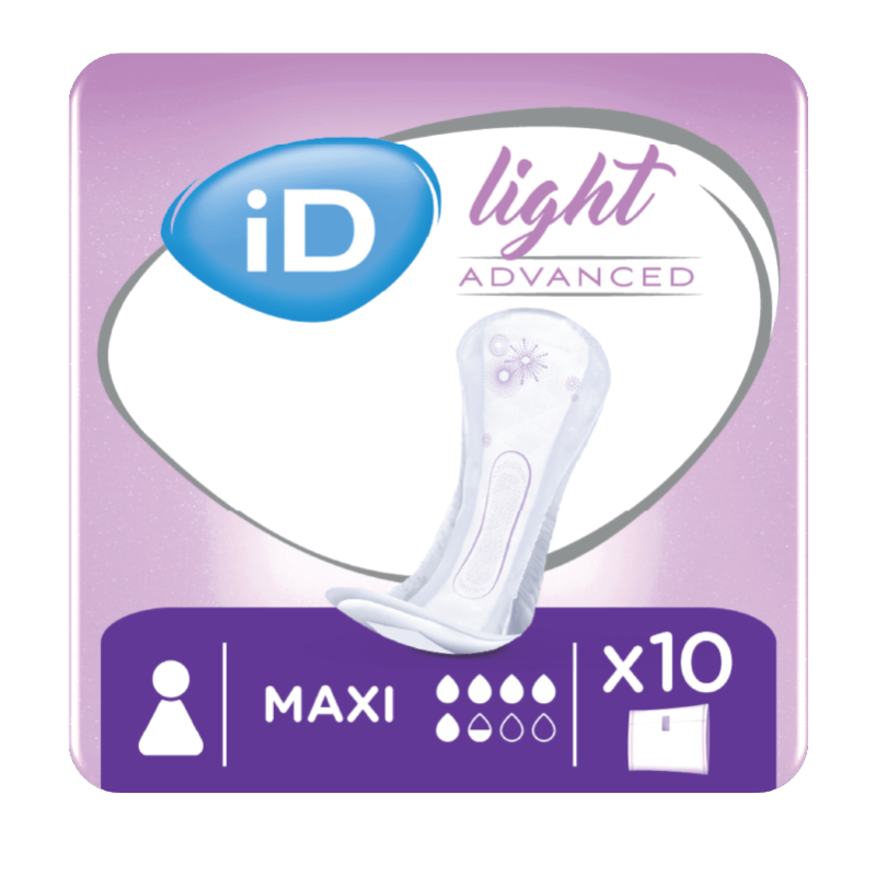 iD Light Advanced Maxi pieluchy podpaski dla kobiet na nietrzymanie moczu