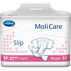 Pieluchomajtki MoliCare Premium Slip Super 7K Dla Dorosłych Zapinane Na rzep