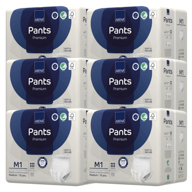 Abena Pants Premium 1 majtki chłonne unisex dla osób dorosłych