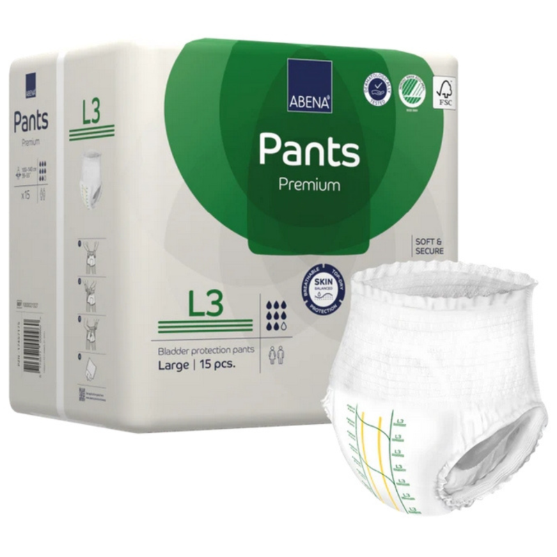 Abena Pants Premium 3 elastyczne majtki chłonne dla seniorów