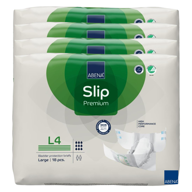 Abena Slip Premium 4 pieluchomajtki zapinane na rzepy