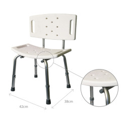 Krzesło prysznicowe z oparciem AR-203 ARmedical Krzesło prysznicowe z oparciem AR-203 ARmedical