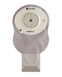 423657 Worek 1-cz Ilostomijny Esteem Body Otwarty Szary z Okienkiem 10-35 mm Duży 570 ml Convex 7,0 mm V2 Convatec