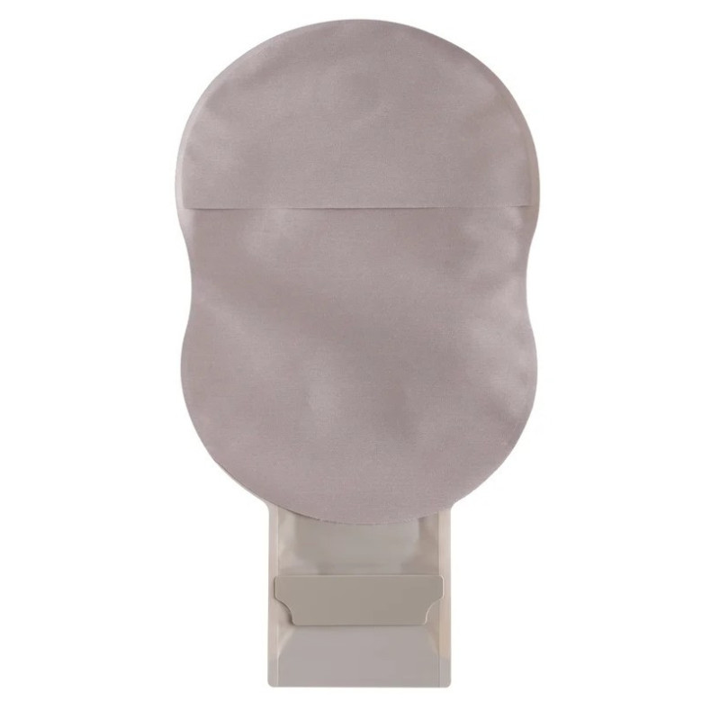 423607 Worek Ileostomijny Jednoczęściowy Esteem Body Szary z Okienkiem 10-45 mm Otwarty 410 ml Convex 3,5 mm V1 Convatec