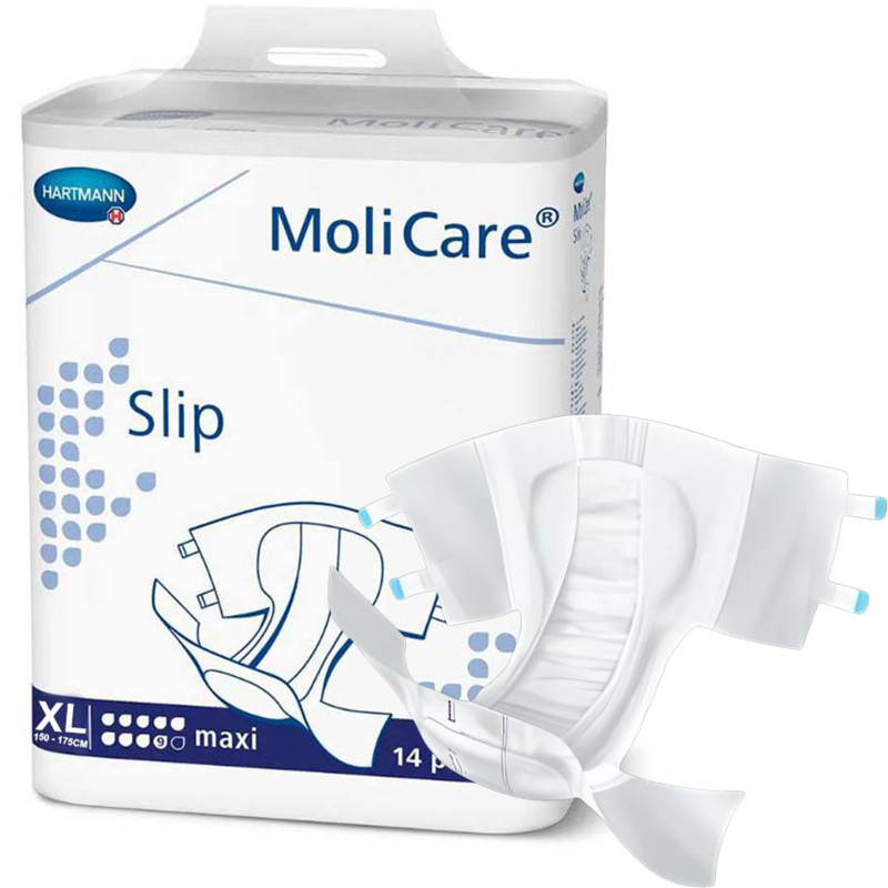Pieluchomajtki MoliCare Premium Slip Maxi 9K Pampersy Dla Osoby Leżącej Bardzo Chłonne